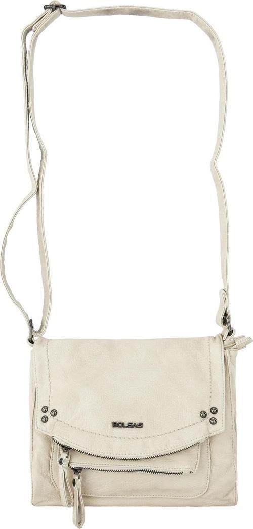 Bolsas Çapraz Askılı Kadın Çanta Bej 1043