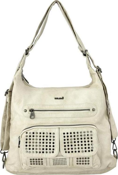 Bolsas Kadın Omuz ve Sırt  Çanta Bej 1033
