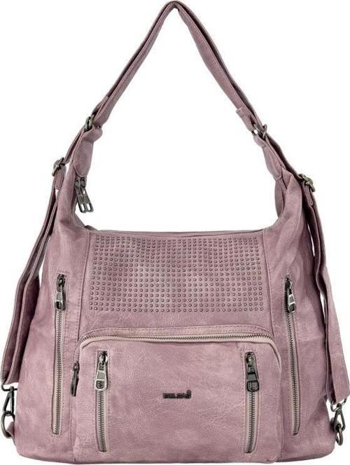 Bolsas Kadın Omuz ve Sırt  Çanta Pudra 1032