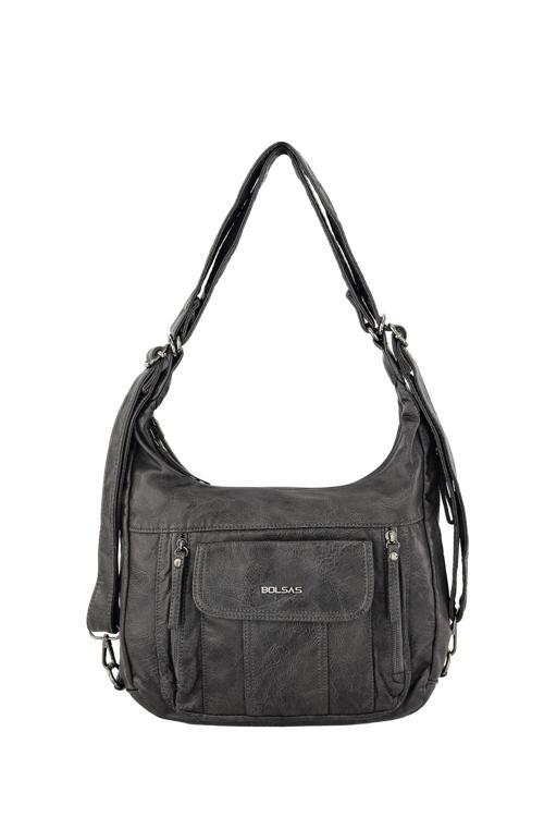 Bolsas Kadın Omuz ve Sırt  Çanta Platin 1037