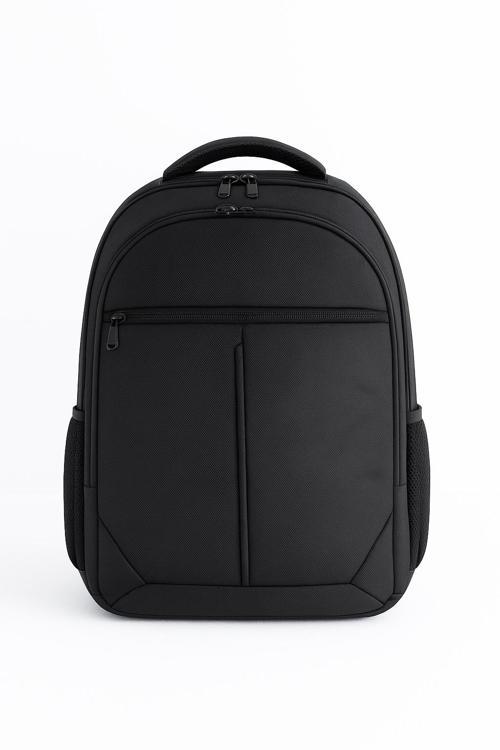 4 Bölmeli Okul Sırt Çantası (Laptop Bölmeli) Siyah 2120