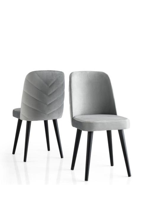 Modern Yemek Odası Mutfak Sandalyesi Venedik 2 Li Set 