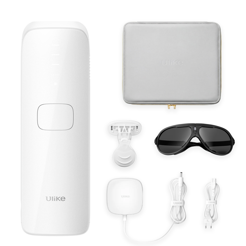 Air 3 IPL Lazer Epilasyon Aleti (Acısız) Safir Buz Soğutma 700.000 Atım +Deri Kutu - Beyaz
