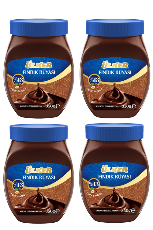 Fındık Rüyası Kakaolu Fındık Kreması 350 gr x 4 Adet