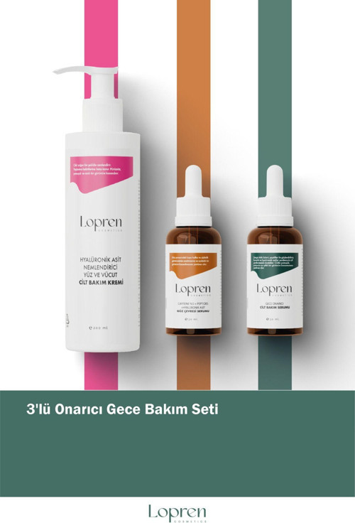 3'Lü Gece Onarıcı Bakım Seti