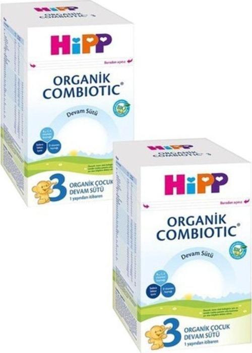 3 Organik Combiotic Devam Sütü 800 Gr X 2 Adet