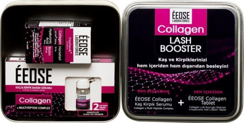 Collagen Kaş Kirpik Serumu Ve Collagen Tablet Kollajen Hyaluronik Asit Atkuyruğu Biotin