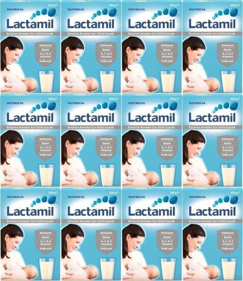 Nutrıcıa Lactamil 200GR (Emziren Anneler İçin Sütlü İçeçek) (12 Li Set)