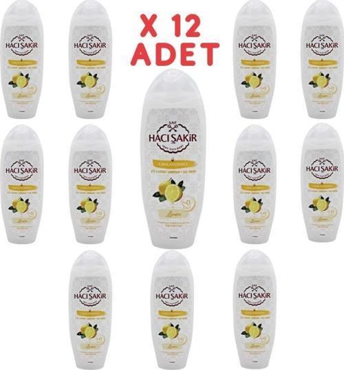 Yağlı Saçlar İçin Limon Özlü Şampuan 12 x 500 ML