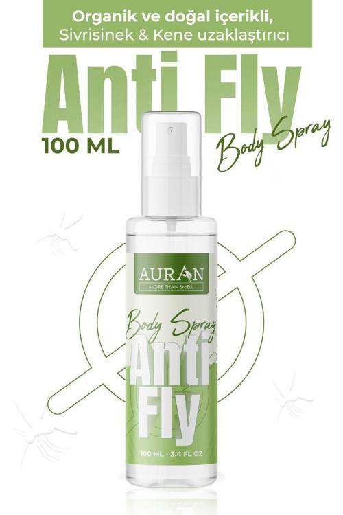 Anti-fly Sinek, Sivrisinek, Kene Ve Haşere Kovucu, Vücut Koruyucu, Bitkisel Sinek Savar Sprey 100ml