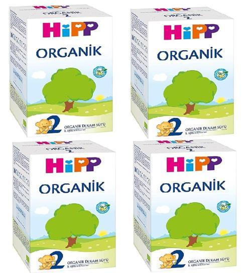 2 Organik Devam Sütü 600 gr 4 Adet