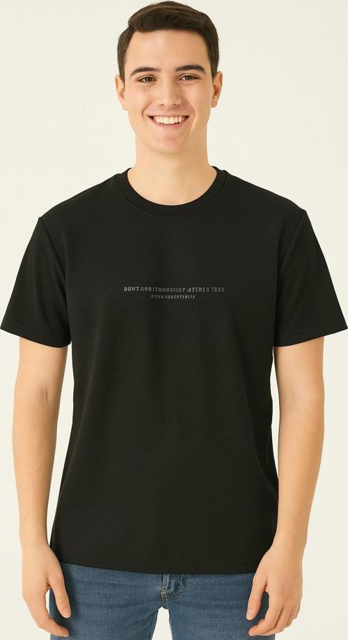 White Room Slim Fit Erkek Kısa Kol Tshirt  7364