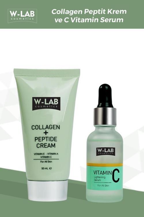 C Vitaminli Serum + Kolajen Peptit Krem Set