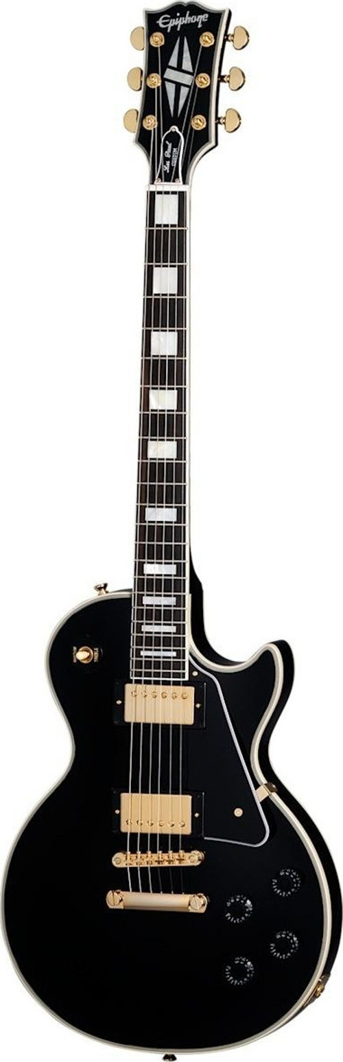 Les Paul Custom Elektro Gitar (Ebony)