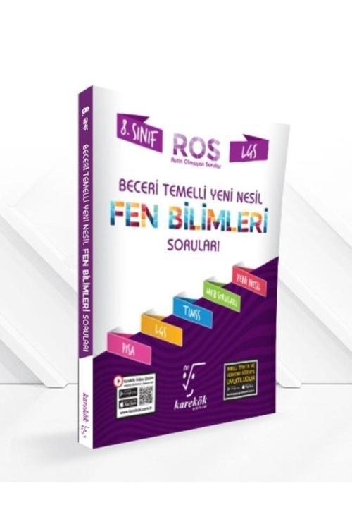 Karekök Ros 8.Sınıf Lgs Beceri Temelli Yeni Fen Bilimleri Soru Bankası