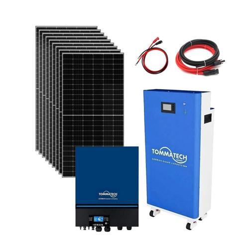 14.3kW Lityum Akülü 11kW MPPT İnverterli Hazır Solar Enerji Paketi