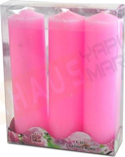 X-607 3 lü Fener Mumu Renkli