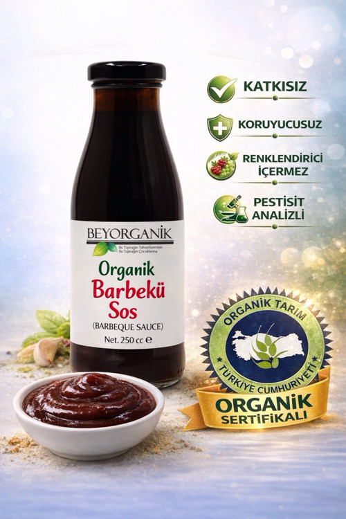 Organik Barbekü Sos 250Cc