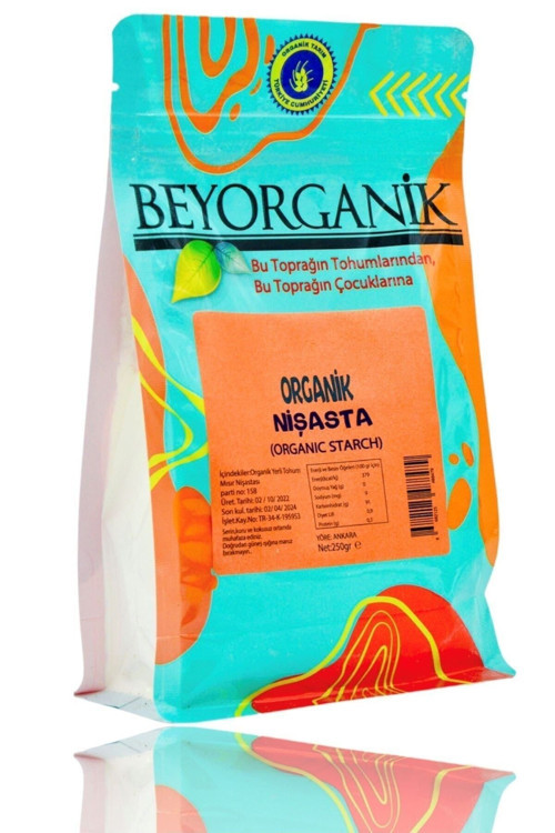 Organik Nişasta 250Gr (Pestisit Ve Aflatoksin Analizli)