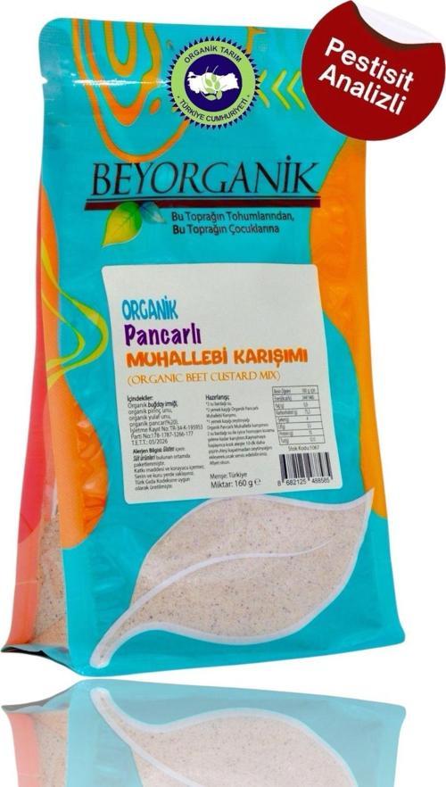 Organik Pancarlı Muhallebi Karışımı 160Gr