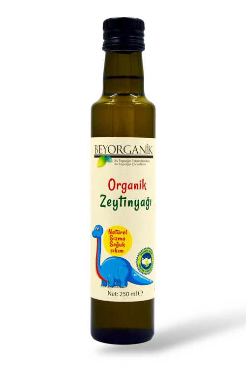 Organik Kids Soğuk Sıkım Sızma Zeytinyağı 250Ml