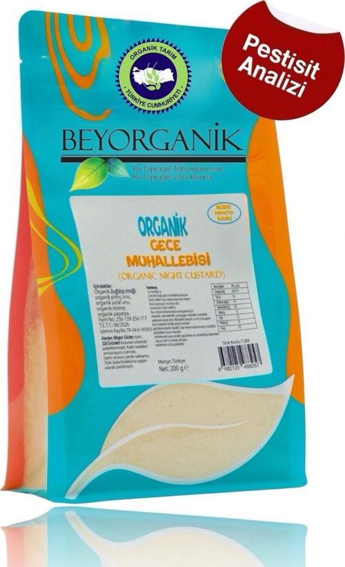 Organik Gece Muhallebisi (Pestisit Ve Aflatoksin Analizli) 200Gr (Papatya Ve Rezene Ilaveli)
