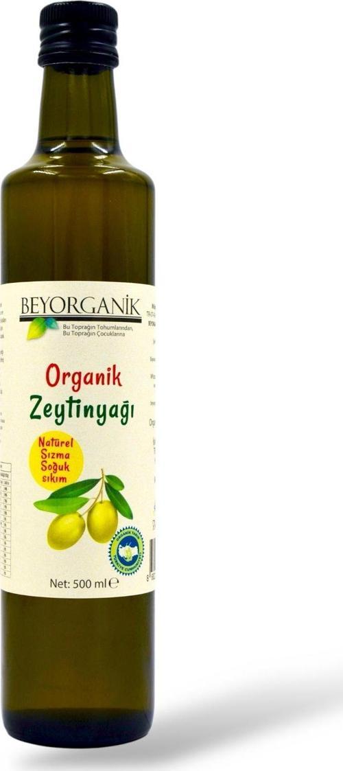 Organik Soğuk Sıkım Sızma Zeytinyağı 500Ml