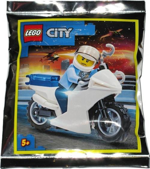 City 952001 Motorcycle Cop