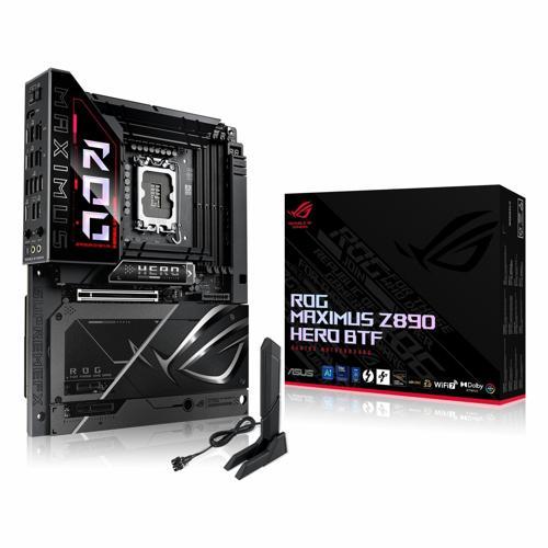 ROG Maximus Z890 Hero BTF DDR5 (9200MHz)OC M.2 HDMI/USB-C PCIe 5.0 1851P ATX Anakart