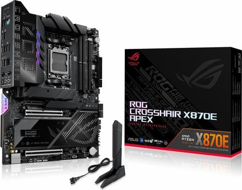 ROG Crosshair X870E Apex DDR5 (9600MHz)OC M.2 USB-C PCIe 5.0 AM5 ATX Anakart