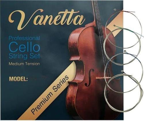 VNT-B2 4/4 Takım Tel Çello Teli