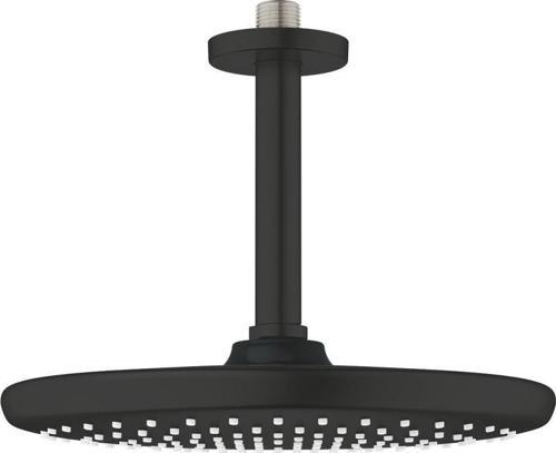 Tempesta 250 Tepe Duşu Seti 142 mm, Tek Akışlı Mat Siyah - 266692430