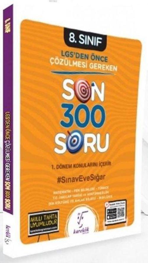 2023 8.Sınıf LGS'den Önce Çözülmesi Gereken Son 300 Soru