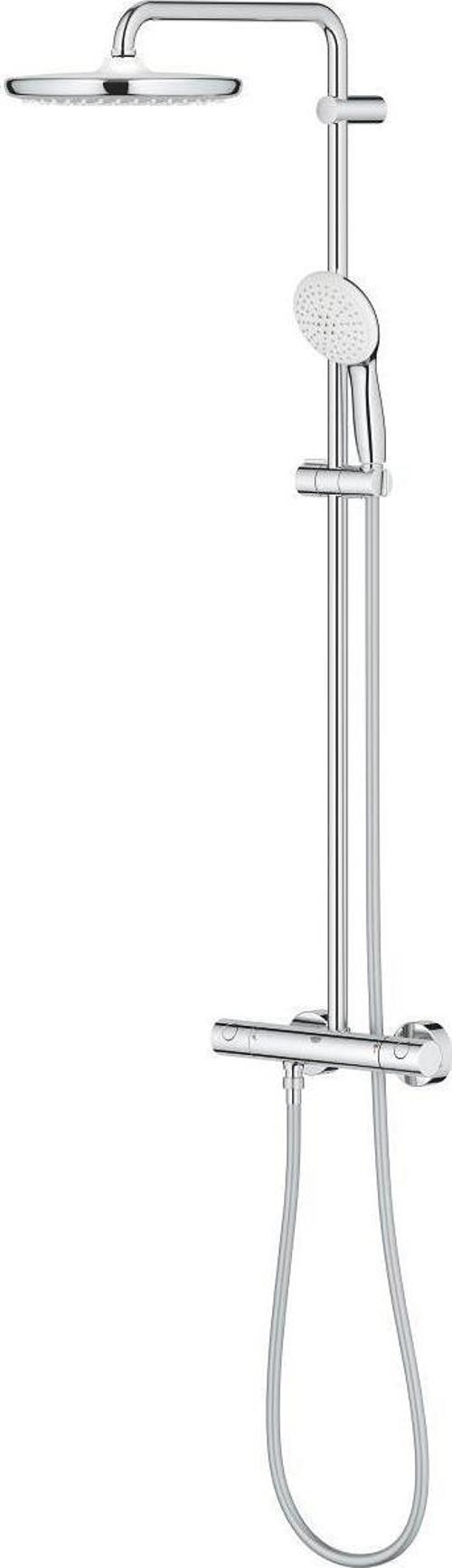 Tempesta System 250 Duvara Monte Termostatik Bataryalı Duş Sistemi - 26670001