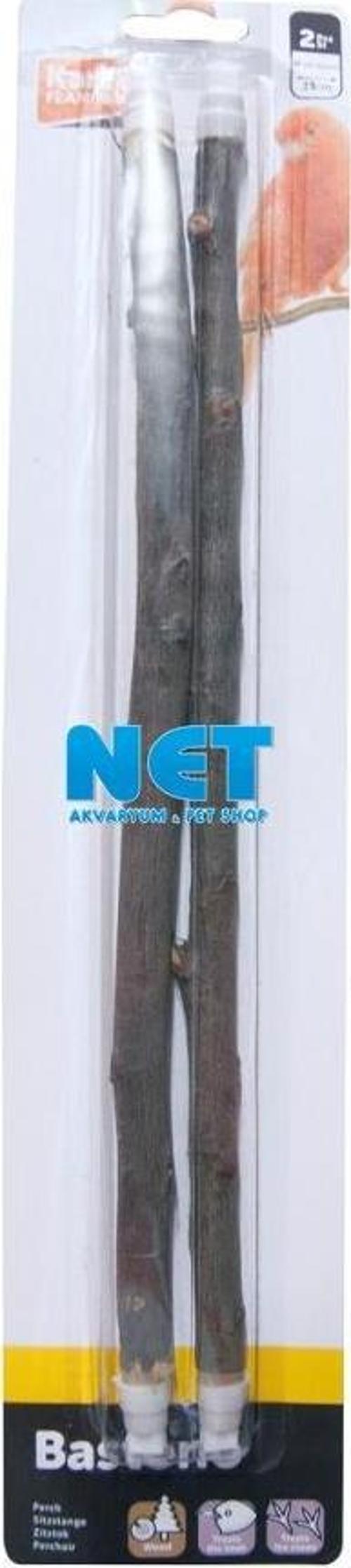 Ahşap Kuş Tüneği 25cmx10mm