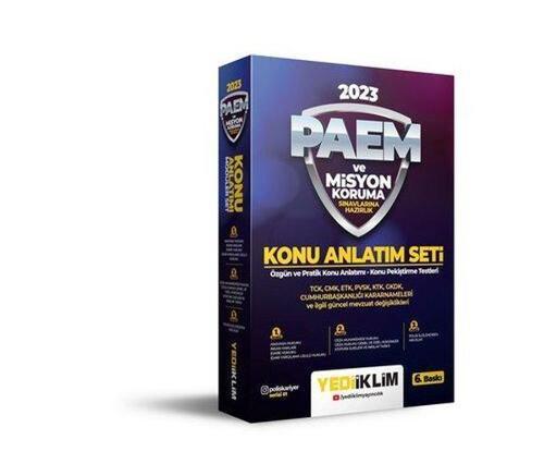 2023 PAEM ve Misyon Koruma Sınavlarına Hazırlık Konu Anlatım Set