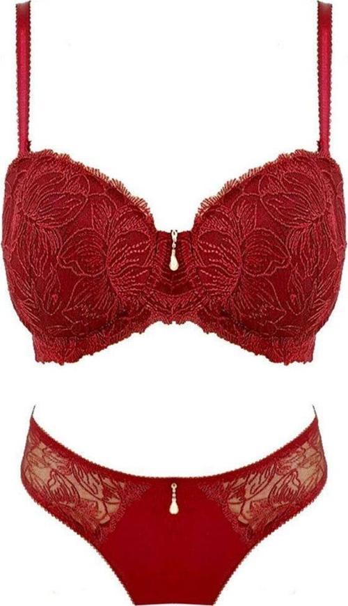 5155-B Desteksiz-Balenli Silikon Nicolina Sütyen Takımı