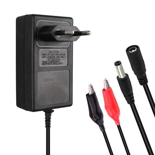 Weko 14.4 Volt 2 Amper 5.5x2.5 Mm Uçlu Krokodil Aparatlı Akü Şarj Cihazı Aleti WK-29111