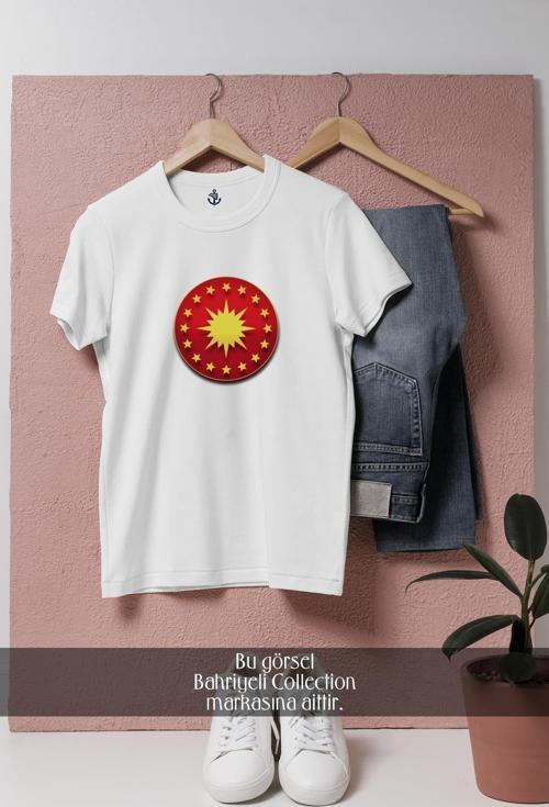 Oversize Tc Cumhurbaşkanlığı  Tasarımlı Unisex T-Shirt