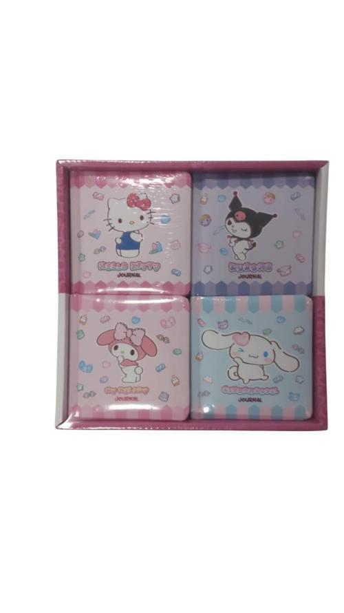 Vj Kuromi Mini Square Journal Not Defteri 9X9Cm 192 Sayfa 100 Gram 525-2216 (16 Lı Paket)