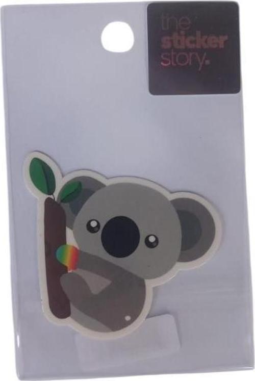 Yapışkanlı Sudan Etkilenmeyen Sticker The Sticker Story Koala Tss0051 (1 Adet)