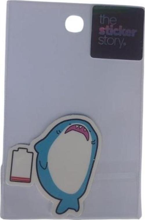 Yapışkanlı Sudan Etkilenmeyen Sticker The Sticker Story Köğek Balığı Tss0001 (1 Adet)