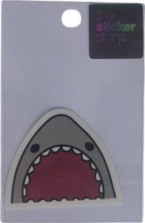 Yapışkanlı Sudan Etkilenmeyen Sticker The Sticker Story Köpek Balığı Tss0162 (1 Adet)