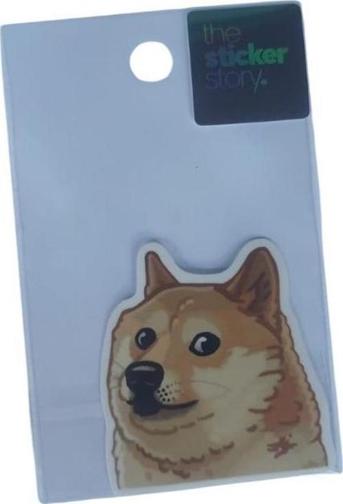 Yapışkanlı Sudan Etkilenmeyen Sticker The Sticker Story Köpek Tss0152 (1 Adet)
