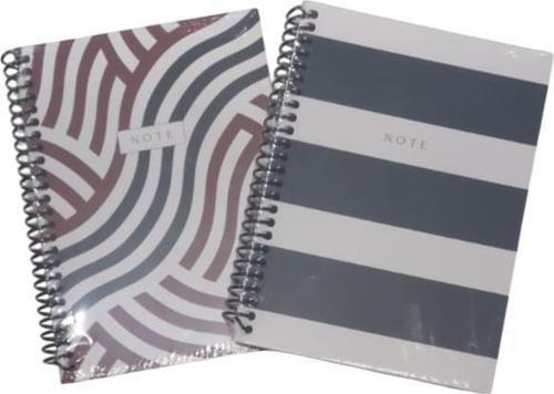 Çizgi Serisi Not Defteri 1.Hamur 16X22Cm 120 Yaprak Kareli 6436 (Karışık Renk 1 Adet)