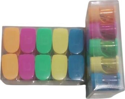 Eisen Kalemtraş Çiftli Neon Renkler 447 (10 Lu Paket)
