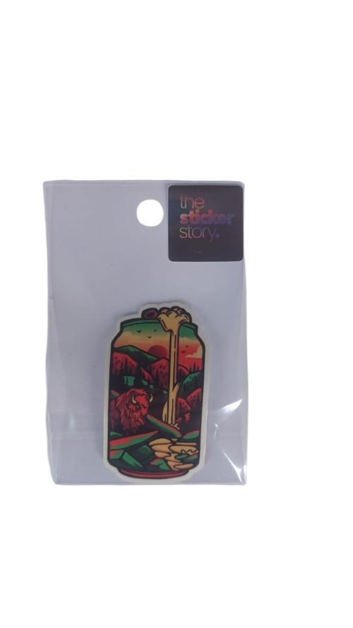 Yapışkanlı Sudan Etkilenmeyen Sticker The Sticker Story Kutu içecek Tss0039 (1 Adet)
