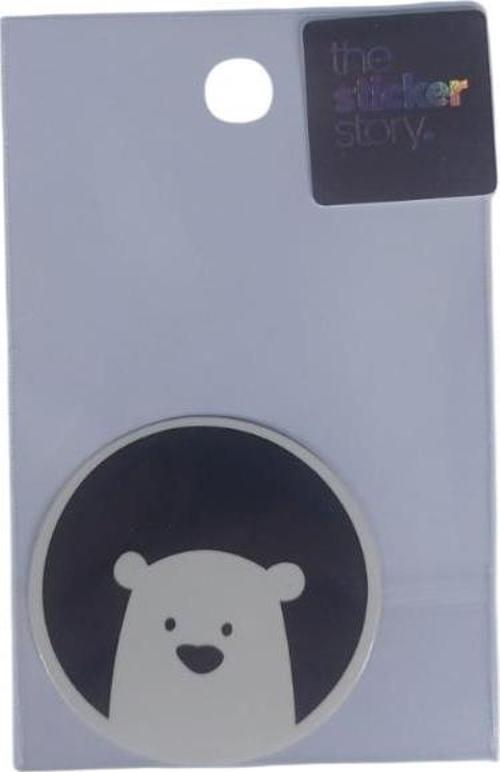 Yapışkanlı Sudan Etkilenmeyen Sticker The Sticker Story Kutup Ayısı Tss0232 (1 Adet)