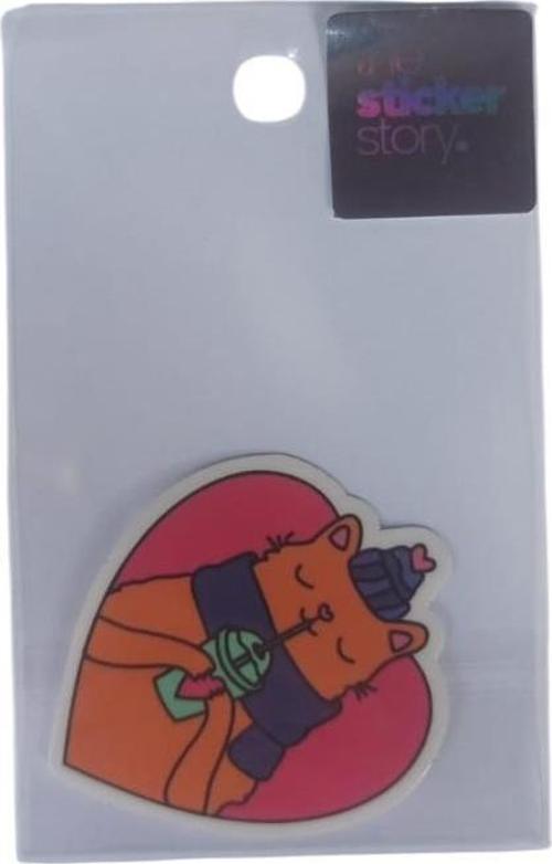 Yapışkanlı Sudan Etkilenmeyen Sticker The Sticker Story Lama Tss0175 (1 Adet)