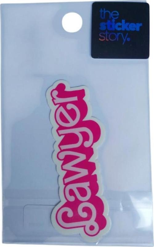 Yapışkanlı Sudan Etkilenmeyen Sticker The Sticker Story Lawyer Tss0210 (1 Adet)